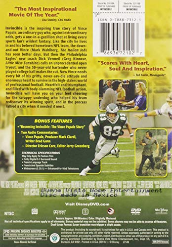 Invincible (Widescreen) - DVD