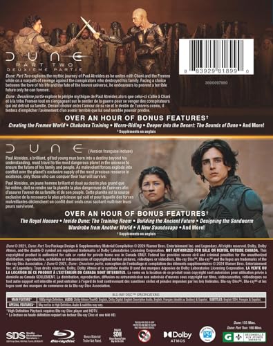 Dune 2-Film Collection - Blu-Ray