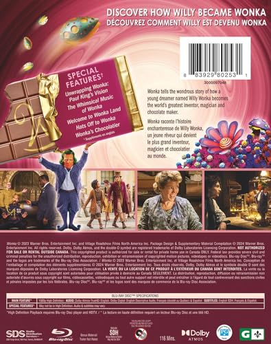 Wonka - Blu-ray