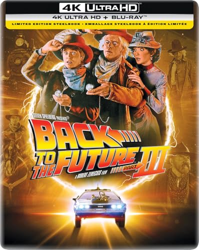 Back to the Future: Part III (Limited Edition Steelbook) - 4K