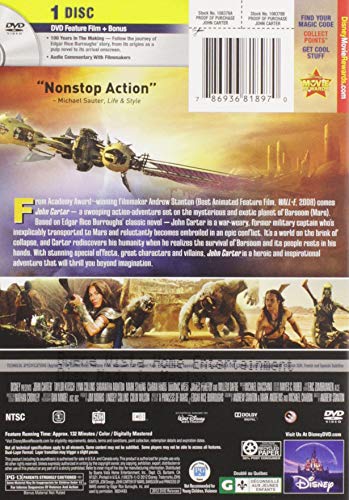 John Carter - DVD (Used)