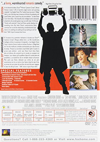 Say Anything (20th Anniversary Edition) - DVD