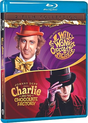 Willy Wonka and the Chocolate Factory + Charlie and the Chocolate Factory - Blu-Ray