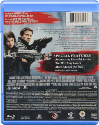 Hansel & Gretel: Witch Hunters [Blu-ray] (Bilingual)