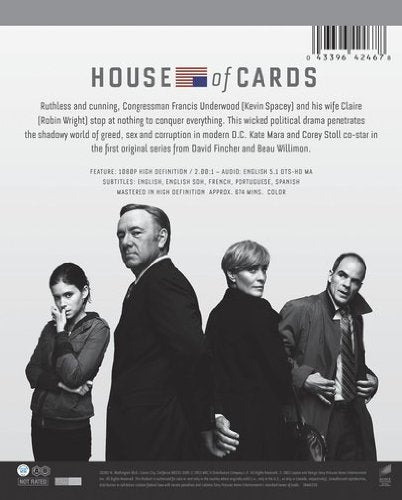 House of Cards: The Complete First Season - DVD