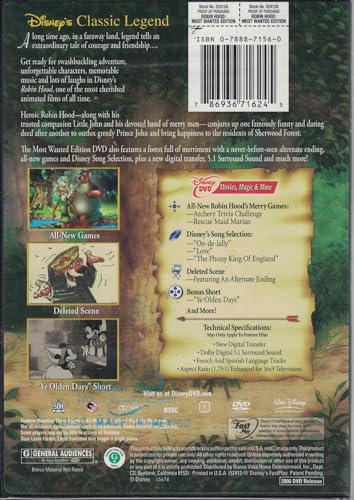 Robin Hood (Most Wanted Edition) - DVD (Used)