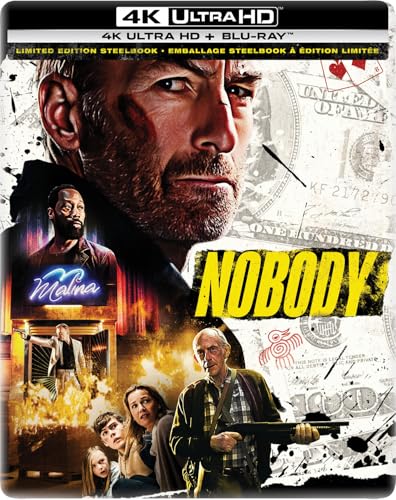 Nobody: Limited Edition Steelbook - 4K/Blu-Ray
