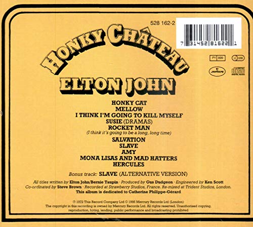 Elton John / Honky Chateau - CD (Used)