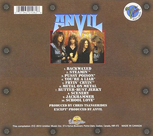 Anvil / Backwaxed - CD