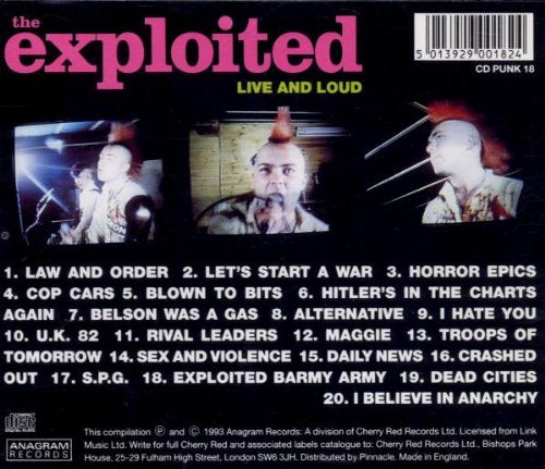 The Exploited / Live & Loud - CD