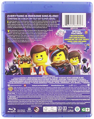 The LEGO Movie 2: The Second Part - Blu-Ray/DVD