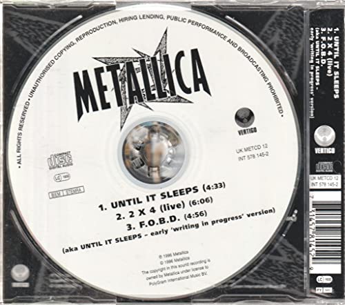 Metallica / Until It Sleeps - CD (Used)