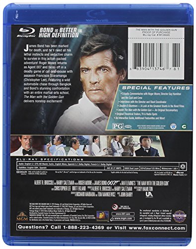 The Man with the Golden Gun [Blu-ray] (Bilingual)