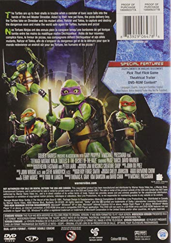 Teenage Mutant Ninja Turtles II: The Secret of the Ooze / Les Tortues Ninjas 2 : La Solution secrète (Bilingual)