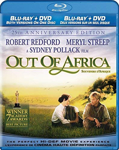 Out Of Africa - Blu-Ray/DVD (Used)