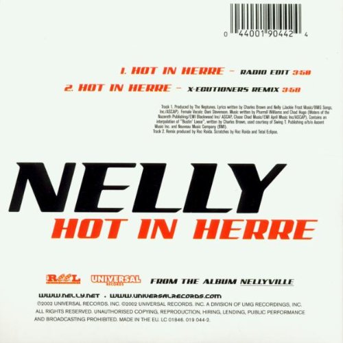 NELLY - HOT IN HERRE