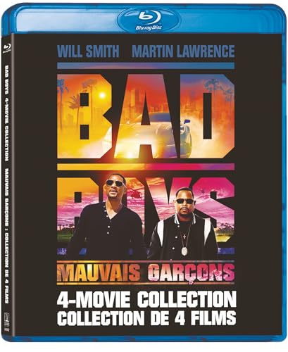 Bad Boys Ultimate Collection (Bad Boys (1995) / Bad Boys II / Bad Boys for Life / Bad Boys: Ride or Die) - Blu-Ray