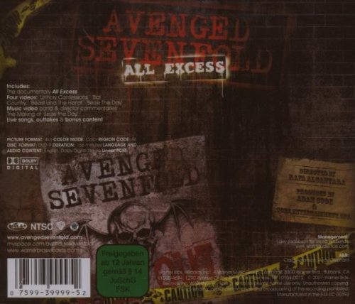 Avenged Sevenfold - All Excesss (DVD)