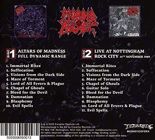 Morbid Angel / Altars Of Madness - CD