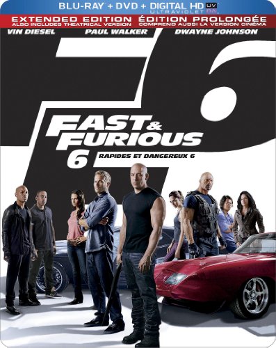 Fast & Furious 6 (Limited Edition SteelBook) - Blu-Ray/DVD (Used)