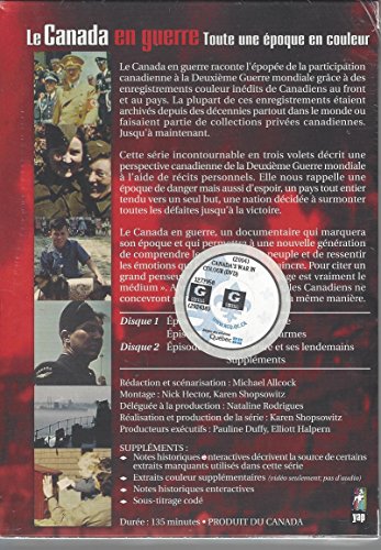 Le Canada en guerre (Toute une epoque en couleur) - DVD (Used)