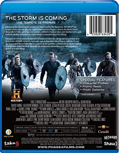 Vikings: The Complete First Season [Blu-ray] (Bilingual)