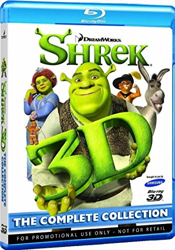 Shrek 3D The Complete Collection - Blu-Ray 3D (Used)