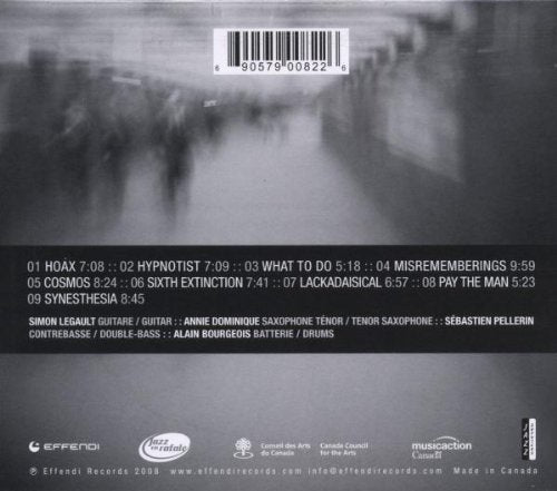 Simon Legault Quartet / Misrememberings - CD