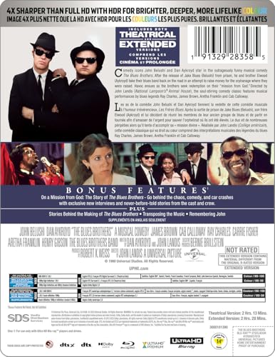 The Blues Brothers (Limited Edition Steelbook) - 4K