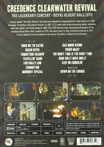 Creedence Clearwater Revival: The Royal Albert Hall Concert 1970 (DVD Audio)