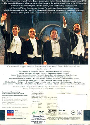 Original Three Tenors Concert (Sous-titres français)