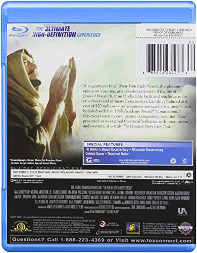 The Greatest Story Ever Told [Blu-ray]