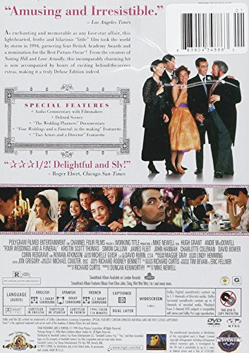 Four Weddings and a Funeral (Deluxe Edition) - DVD