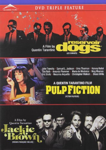 Tarantino Triple Feature: Reservoir Dogs / Pulp Fiction / Jackie Brown (Bilingual)