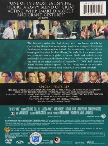 The West Wing: The Complete Third Season - DVD