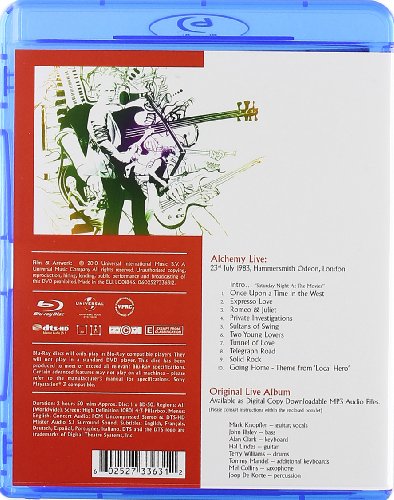 Dire Straits: Alchemy Live [Blu-ray] [2010] [Region Free]