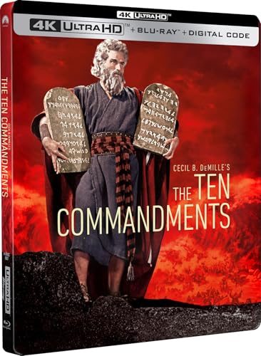 The Ten Commandments (Steelbook) - 4K