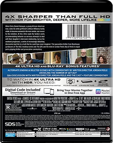 Get Out - 4K/Blu-Ray