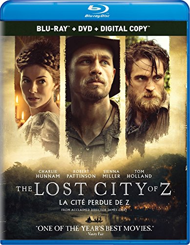 The Lost City of Z [Blu-ray + DVD + Digital HD]