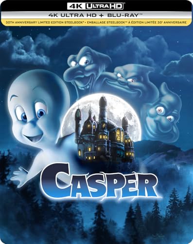 Casper: 30th Anniversary Limited Edition [Steelbook] - 4K/Blu-Ray