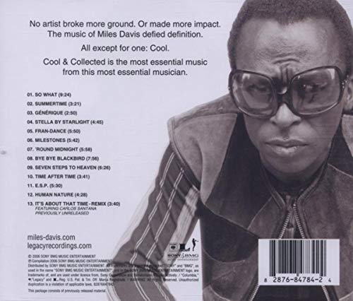 Miles Davis / Cool And Collected - CD