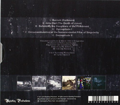 Burzum / Filosofem - CD