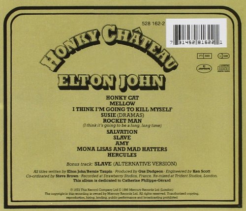 Elton John / Honky Chateau - CD (Used)