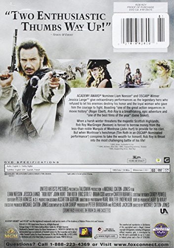 Rob Roy (Widescreen) - DVD