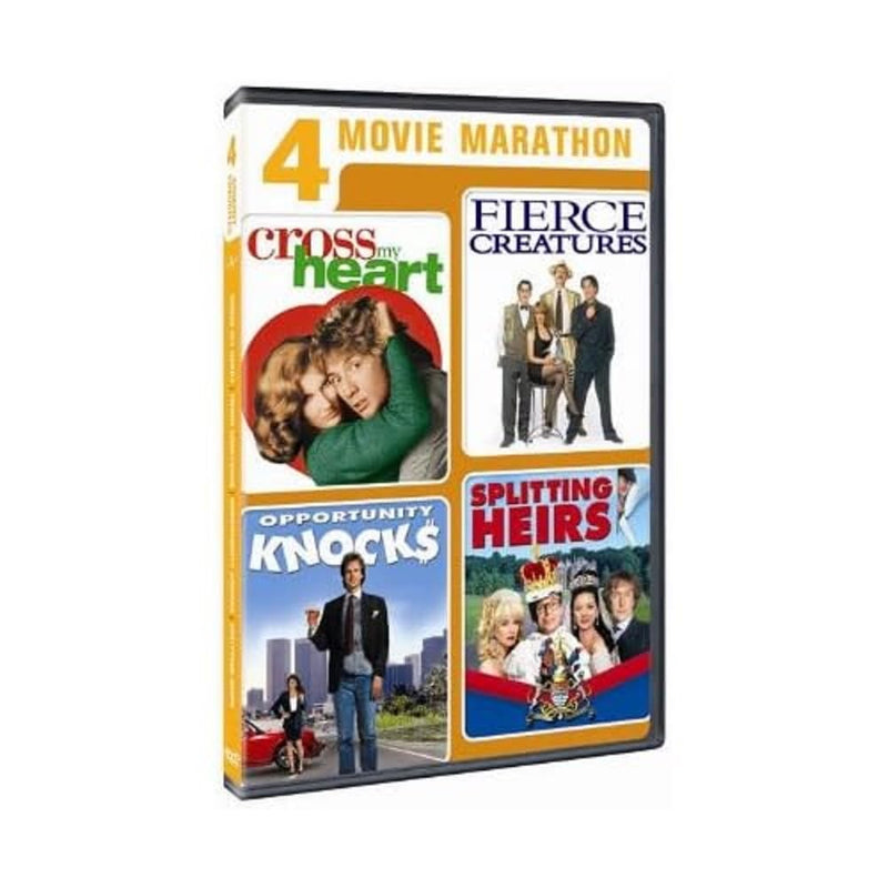 4 Movie Marathon (Cross My Heart / Fierce Creatures / Opportunity Knocks / Splitting Heirs) - DVD (Used)