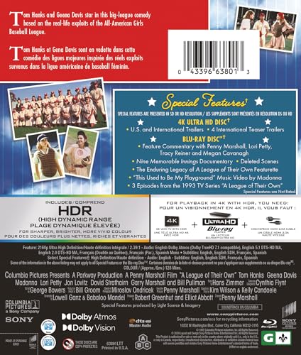 A League of Their Own - 4K/Blu-ray