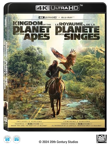 Kingdom Of The Planet Of The Apes - 4K/Blu-Ray