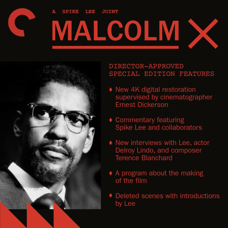 Malcolm X (The Criterion Collection) - 4K