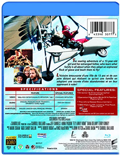 Fly Away Home [Blu-ray] (Bilingual)