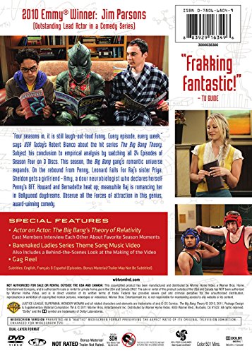 The Big Bang Theory / The Complete Fourth Season - DVD